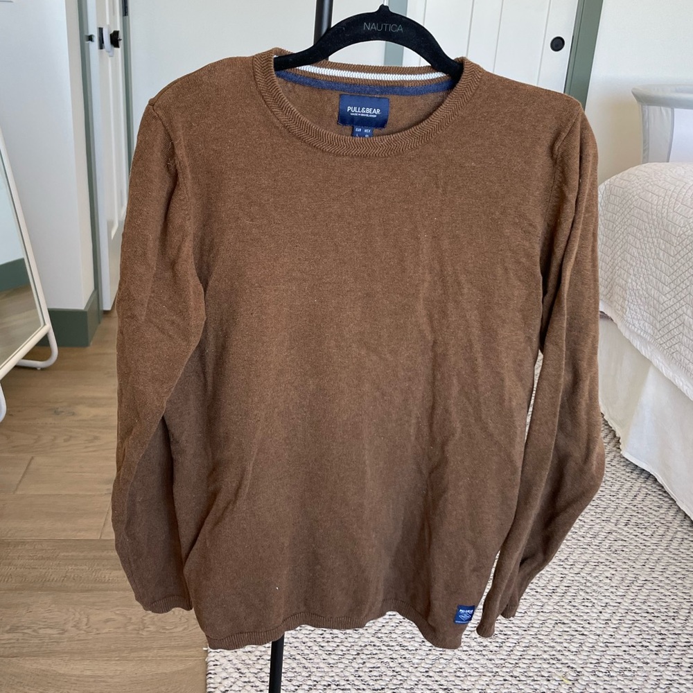 Mens crewneck sweater